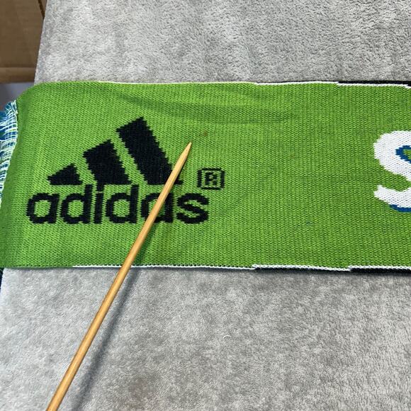 Seattle Sounders Scarf 2009 Inaugural Season Ticket Holder Adidas MLS Soccer - Picture 4 of 5